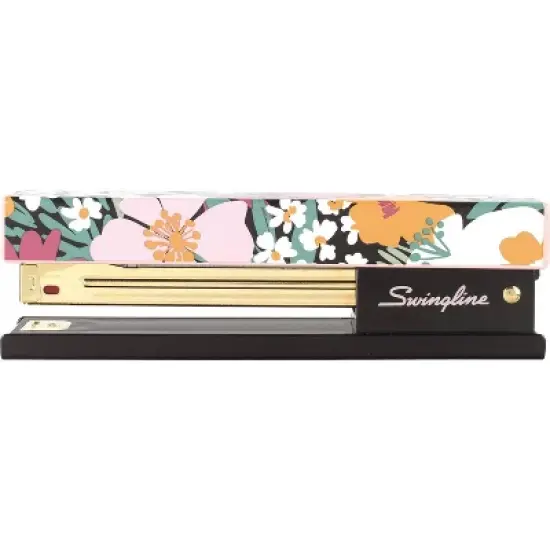 Swingline Runway Stapler Floral Blush image {1}