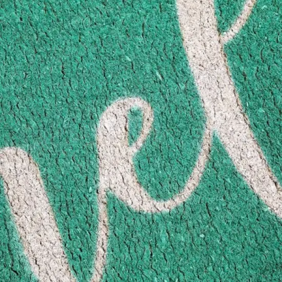 Natural Coco Coir Door Mat 17"x30", Hello Welcome Front Doormat Non Slip Rug for Home Indoor Outdoor Entrance image {4}