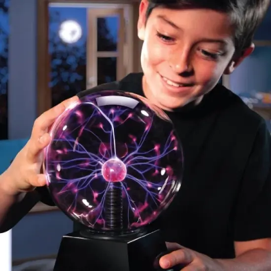 Discovery #Mindblown 6" Plasma Orb Science Kit Interactive Electricity Display image {2}