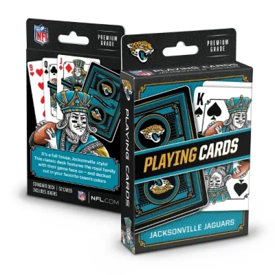 NFL Jacksonville Jaguars Playing Cards image {6}
