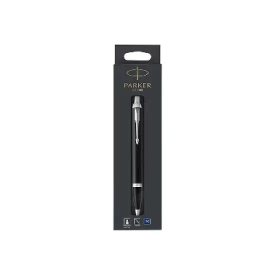 Parker IM Retractable Ballpoint Pen Medium Point Blue Ink (1975554) image {1}