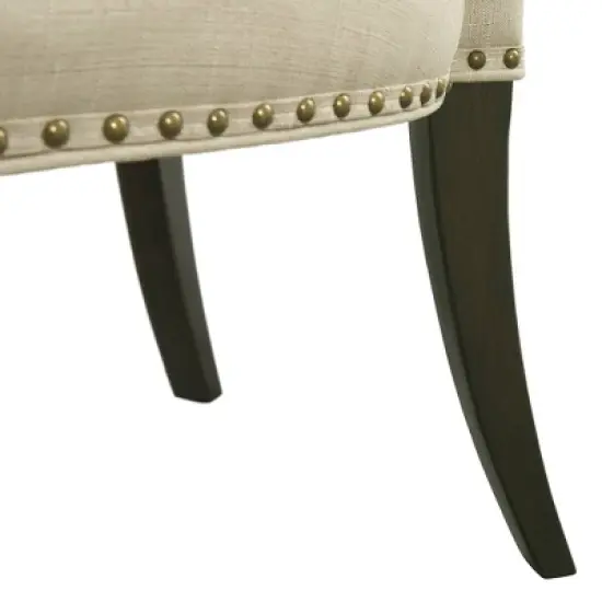 Set of 2 Savoy Upholstered Dining Armless Chairs - Alaterre Furniture image {8}