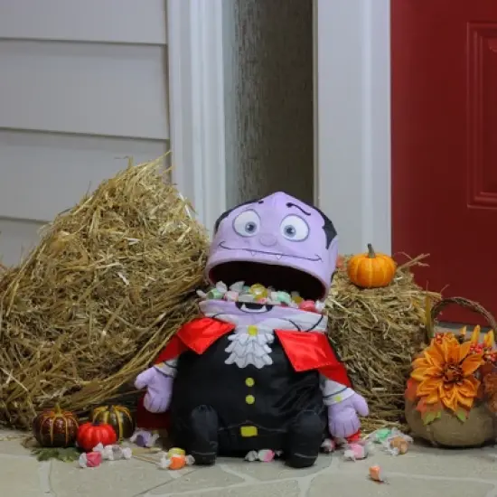 Northlight Musical Animated Vampire Children's Halloween Trick or Treat Bag image {5}