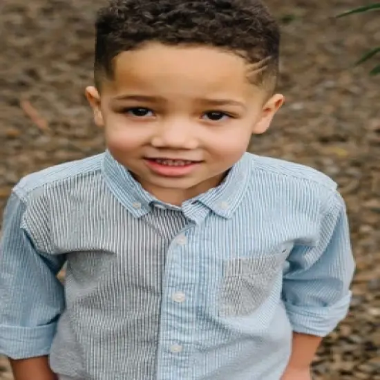 Hope & Henry Boys' Organic Cotton Long Sleeve Seersucker Button Down Shirt, Kids image {3}