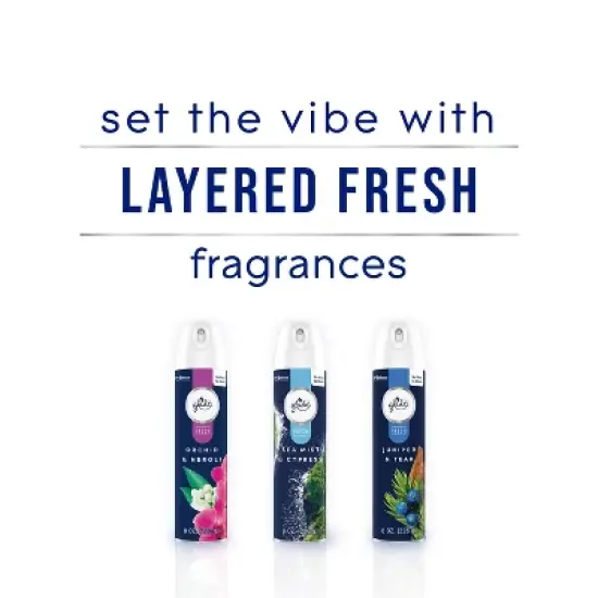 Glade Fresh Aerosol Room Air Freshener - Juniper & Teak - 8oz image {7}