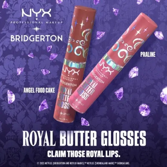 NYX Professional Makeup Bridgerton Royal Butter Gloss - 0.27 fl oz image {5}