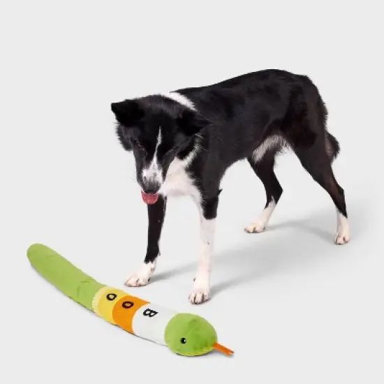Giant Snake Dog Plush Toy - Boots & Barkley&trade; image {1}