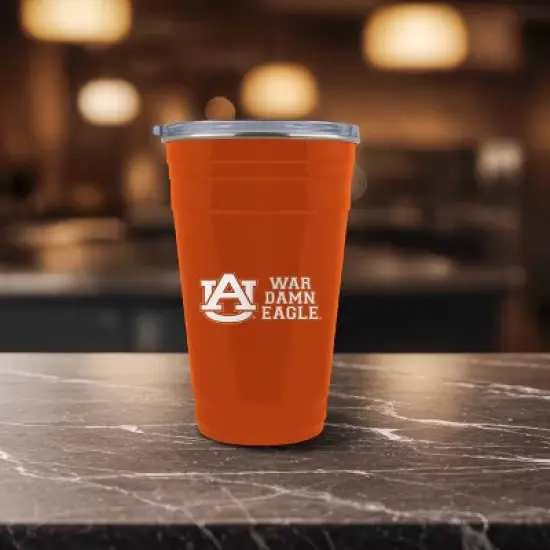 NCAA Auburn Tigers 22oz Rally Cry Tailgater Tumbler image {2}