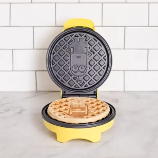 Uncanny Brands Minions Kevin Waffle Maker image {4}