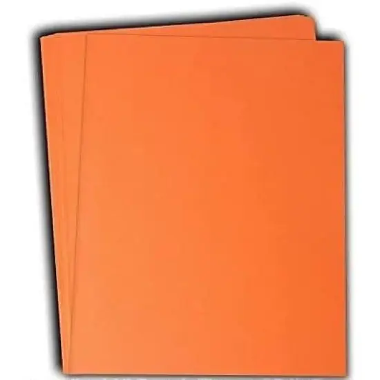 Hamilco Colored Cardstock Paper 11" x 17" Peach Flower Color Card Stock Paper 50 Pack image {6}