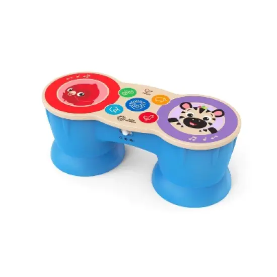 Baby Einstein Upbeat Tunes Magic Touch Wooden Drum Musical Toy image {1}