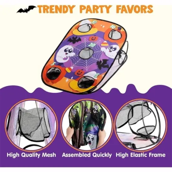 Joyfy Halloween Outdoor Toys, Toss Game Board with Bean Bag for Kids, Beach Yard Camping Outside Play Toy, Halloween Family Party Favor Supplies image {3}