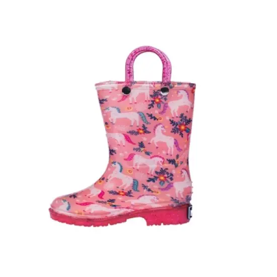 Wildkin Kids Waterproof Pull On Rain Boots image {3}