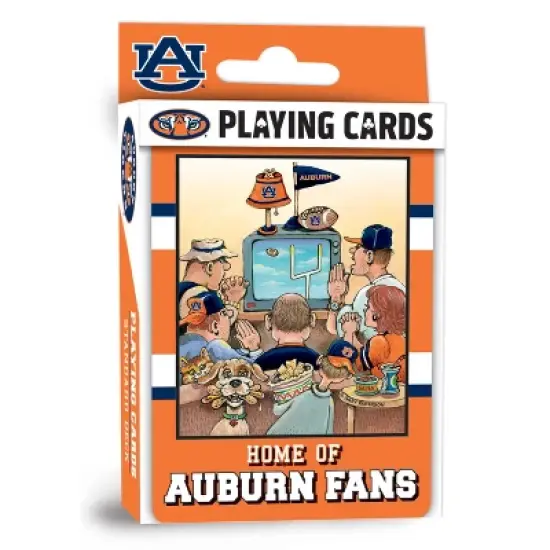 MasterPieces Officially Licensed NCAA Auburn Tigers Fan Deck Playing Cards - 54 Card Deck image {1}