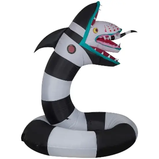 6 Ft. Airblown&reg; Blowup Inflatable Beetlejuice Sandworm Large Halloween Outdoor Yard Decoration image {1}