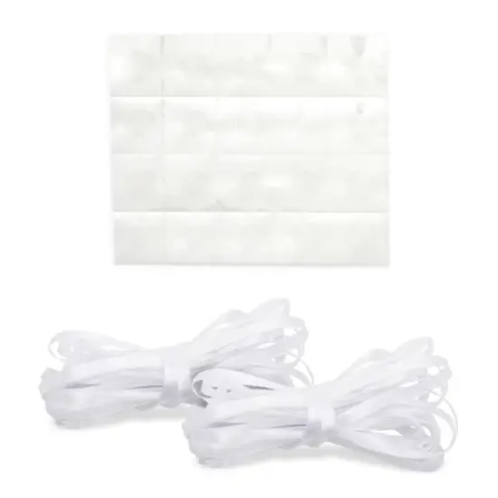 Sparkle and Bash 12 Pack Glitter Black and Gold Party Signs for 50th Birthday Decorations for Men and Women image {7}