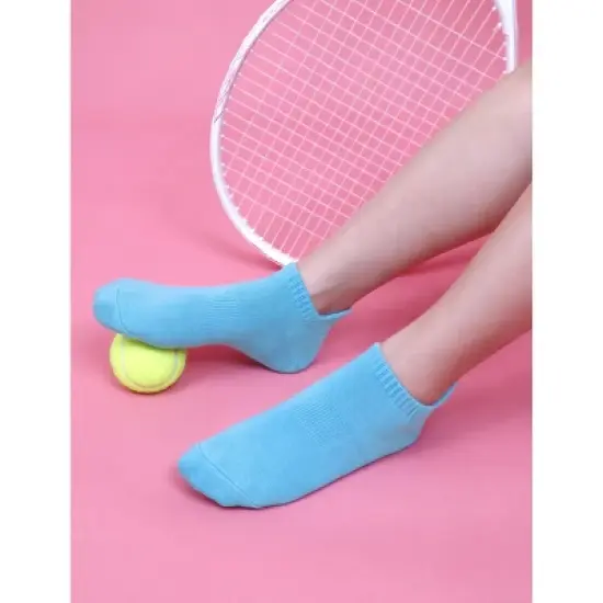 SERISIMPLE Women Viscose Bamboo No Show Sock Low Cut Socks Arch Support Breathable Athletic Sock 5 Pairs image {4}