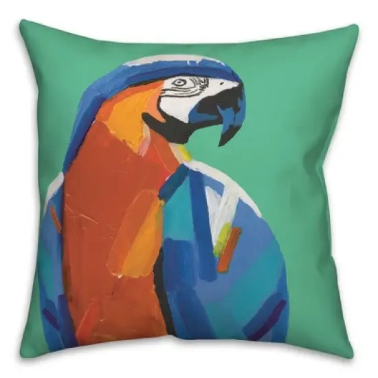 Creative Products Red Farmhouse Plaid 16x16 Indoor / Outdoor Pillow image {1}