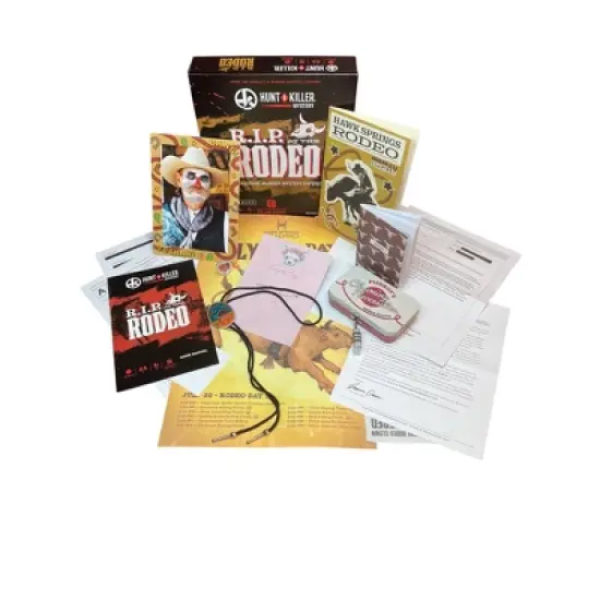 Hunt A Killer RIP At The Rodeo Board Game image {2}
