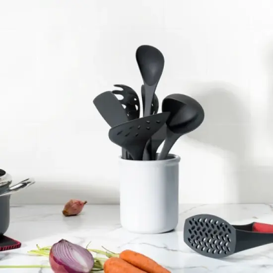 Cuisipro Fiberglass Potato Masher, Black image {3}