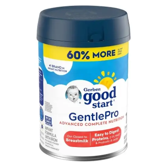 Gerber Good Start GentlePro Non-GMO Powder Infant Formula - 32oz image {1}