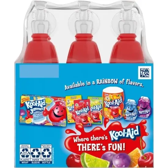 Kool-Aid Bursts Tropical Punch Juice Drink - 6pk/6.75 fl oz Bottles image {7}