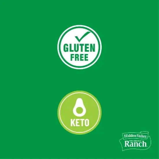Hidden Valley Original Ranch Salad Dressing & Topping - Gluten Free - 24fl oz image {8}