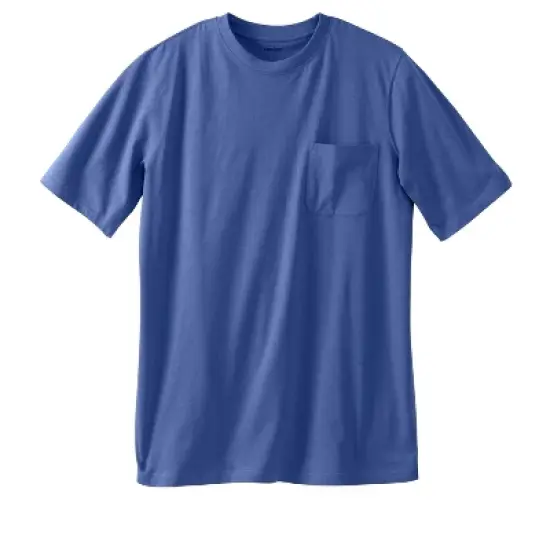 KingSize Men's Big & Tall Shrink-Less&trade; Lightweight Longer-Length Crewneck Pocket T-Shirt image {19}
