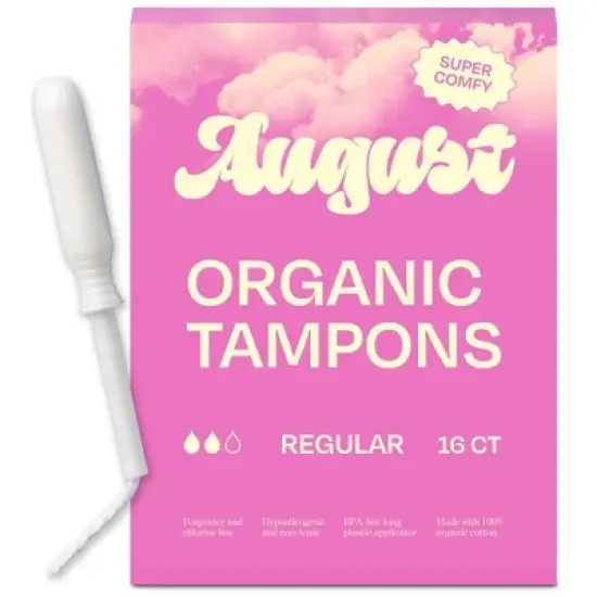 Its August Organic Regular Tampons - 16pk image {6}