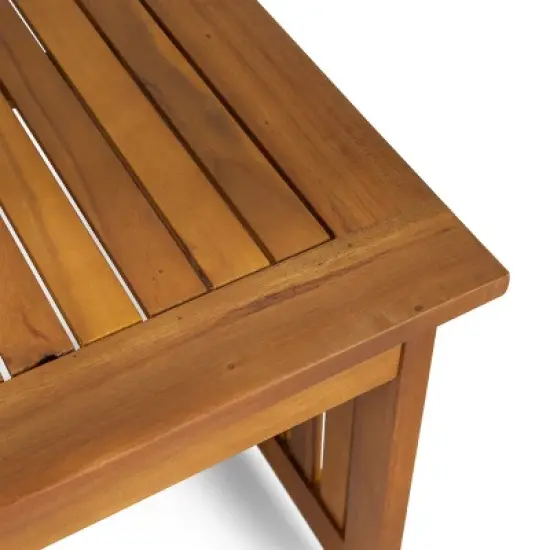 Carolina 6pc Acacia Wood Chat Set - Christopher Knight Home image {3}