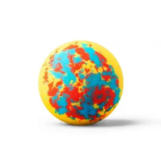 Da Bomb Bath Fizzers Tie-Dye Yellow Bath Bomb - 6.5oz image {2}