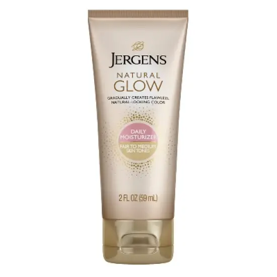 Jergens Natural Glow Daily Moisturizer Self Tanner Body Lotion Sunless Tanning image {8}
