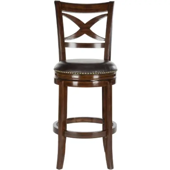 Santino Swivel Bar Stool  - Safavieh image {5}