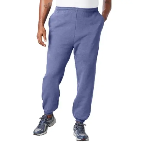 KingSize Men's Big & Tall Fleece Elastic Cuff Sweatpants image {6}