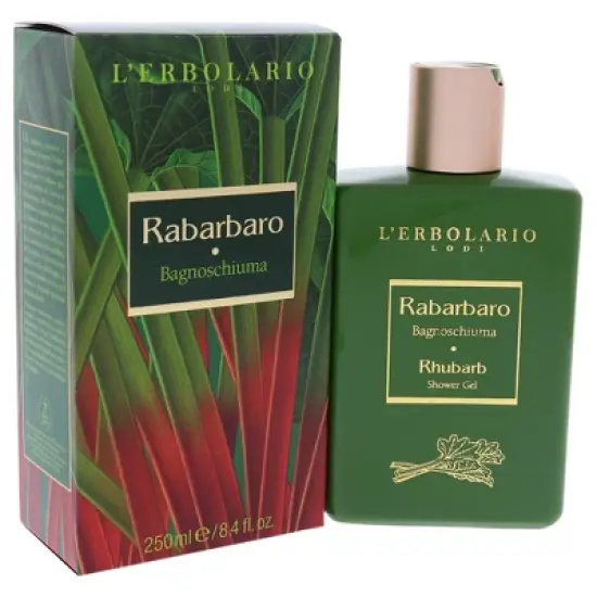 Rhubarb Shower Gel by LErbolario for Unisex - 8.4 oz Shower Gel image {2}