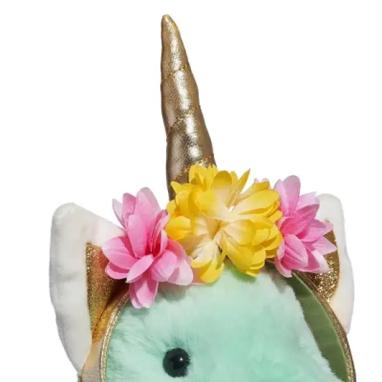 FAO Schwarz  12" Sparklers T-Rex with Removable Fantasy Headband Toy Plush image {8}