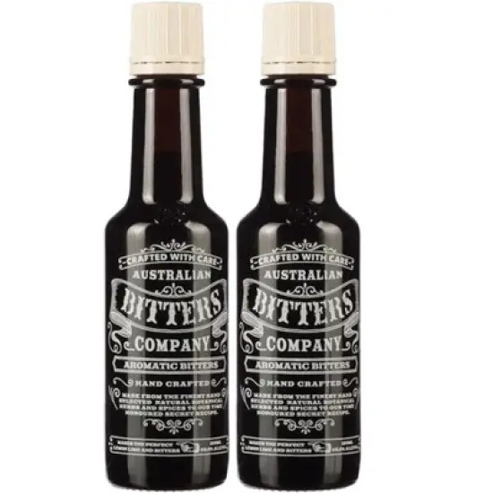 Australian Bitters Company Aromatic Bitters 2 Pack: Elevate Your Cocktails with 8oz Bottles Perfect for Classic Mixed Drinks image {1}