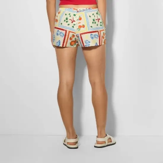 Women's Linen Pull-On Shorts - Wild Fable&trade; image {2}