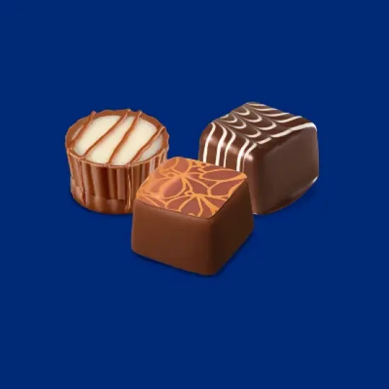 Ghirardelli Signature Collection Fine Assorted Chocolate Candy Gift Box - 6oz image {1}
