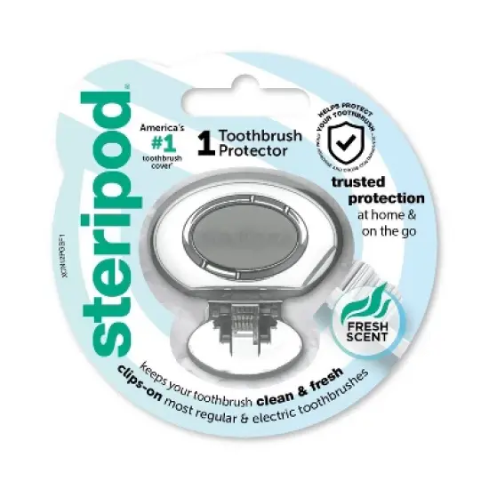 Steripod Toothbrush Cover - Trial Size - 1ct image {2}