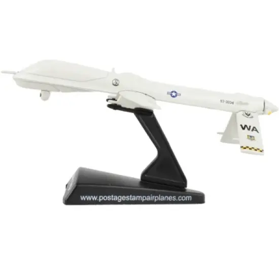 General Atomics MQ-1 Predator UAV Drone Aircraft "CIA - United States Air Force" 1/87 (HO) Diecast Model  by Postage Stamp image {1}