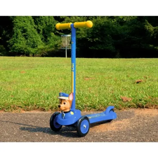 Paw Patrol Chase 3D Scooter with 3 Wheels, Tilt and Turn image {5}
