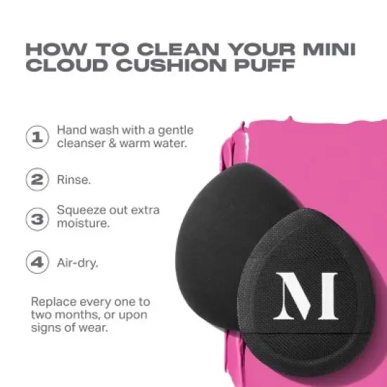 Morphe Cloud Cushion Mini Puff Trio - 3pc - Ulta Beauty image {4}