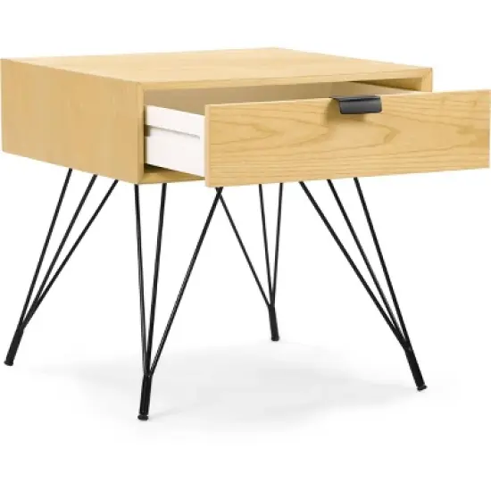 Newell Side Table Natural - Adore Decor image {7}