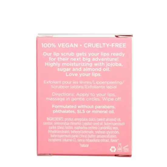 Pacifica Pout Polish Gentle Lip Scrub - Clear - 0.63oz image {3}