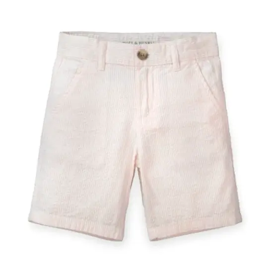 Hope & Henry Boys' Organic Cotton Seersucker Short, Kids image {7}
