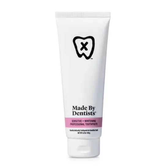 Made By Dentists Sensitive + Whitening Toothpaste - Fluoride Anticavity Toothpaste - Fresh Mint Flavor - 4.2oz image {6}
