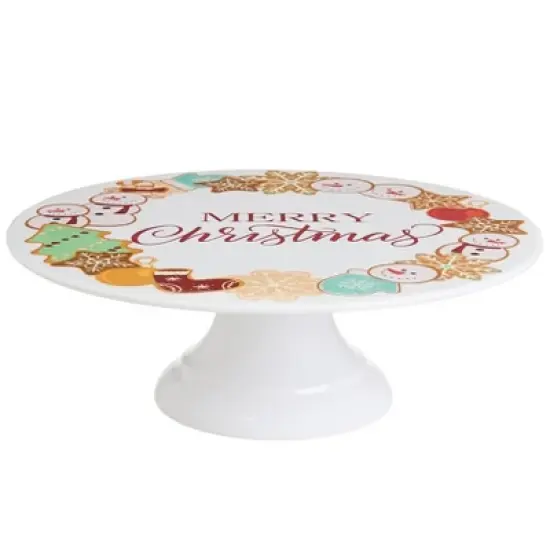 The Lakeside Collection Interchangeable Cupcake or Cake Display Stand with Festive Prints image {3}