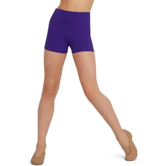 Capezio Women's Team Basics High Waisted Shorts image {6}