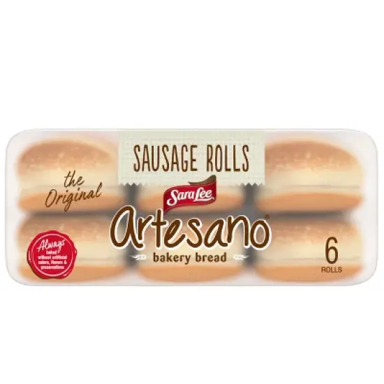 Sara Lee Artesano Sausage Rolls - 15oz image {7}